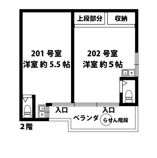 品川物件間取図2